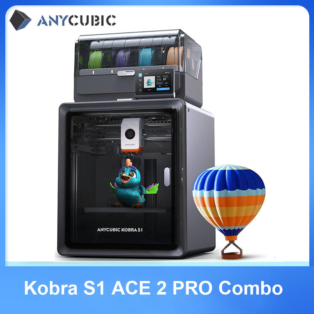 3D Printing Online Service - Anycubic Kobra S1 Combo Multi-Color 3D