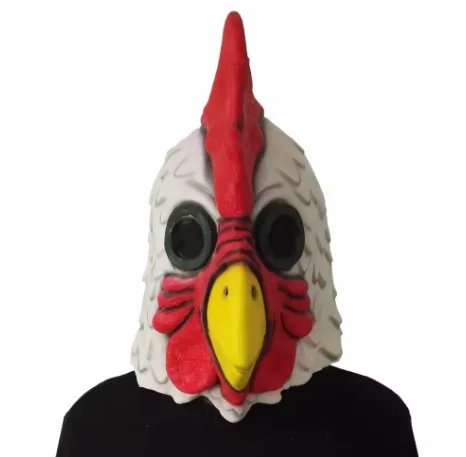 3D Printing Mask - Halloween Latex Mask Adult Richard Rooster