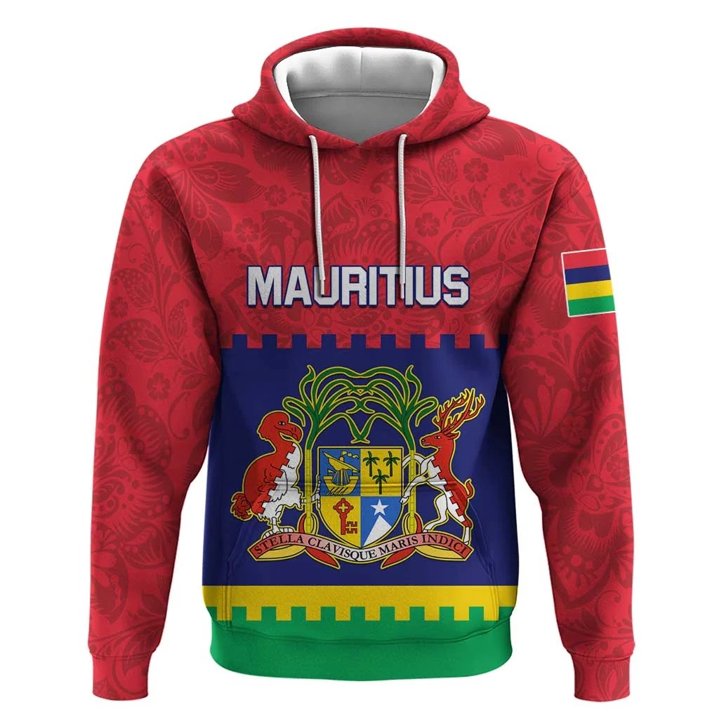 3D Printing Nylon - New Retro Street Style Mauritius Hoodie
