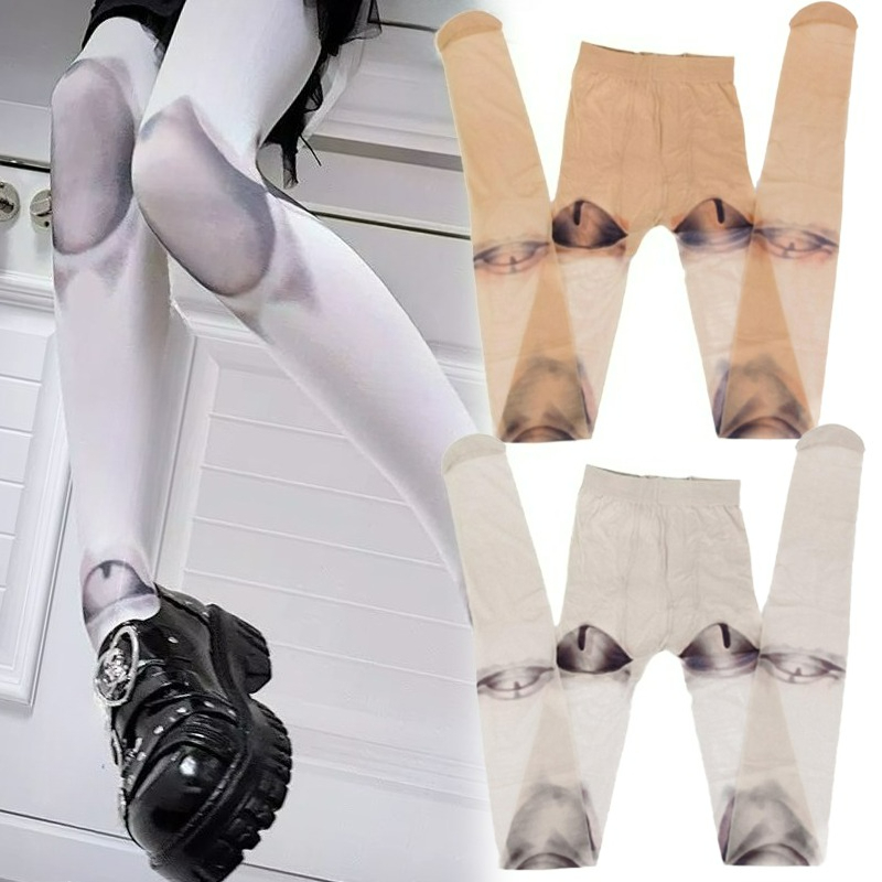 3D Printing Nylon - Gothic Novelty Design Harajuku Pantyhose Jointed