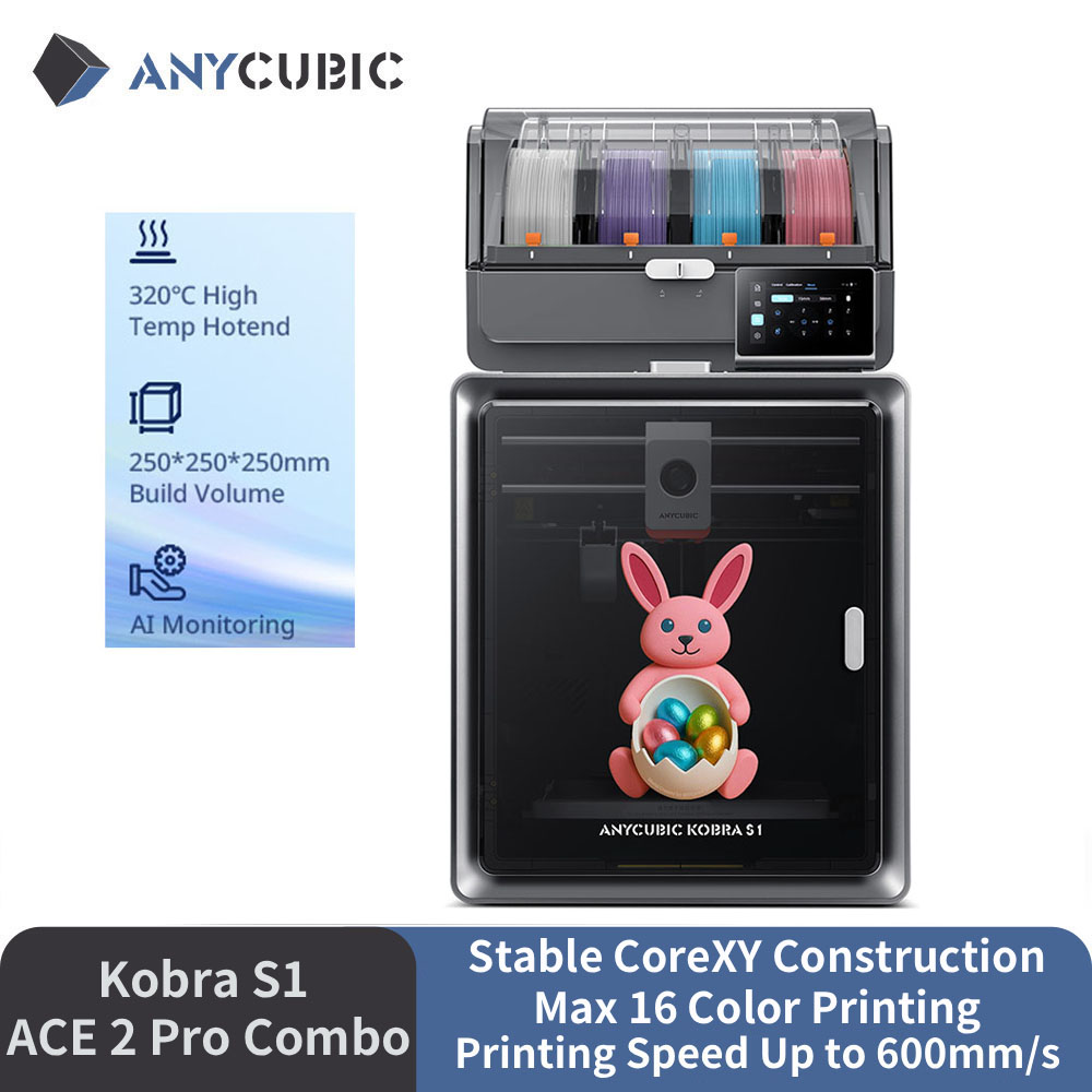 Anycubic Kobra S1 ACE 2 Pro Co - đánh giá và giá 3D Printing Online Service