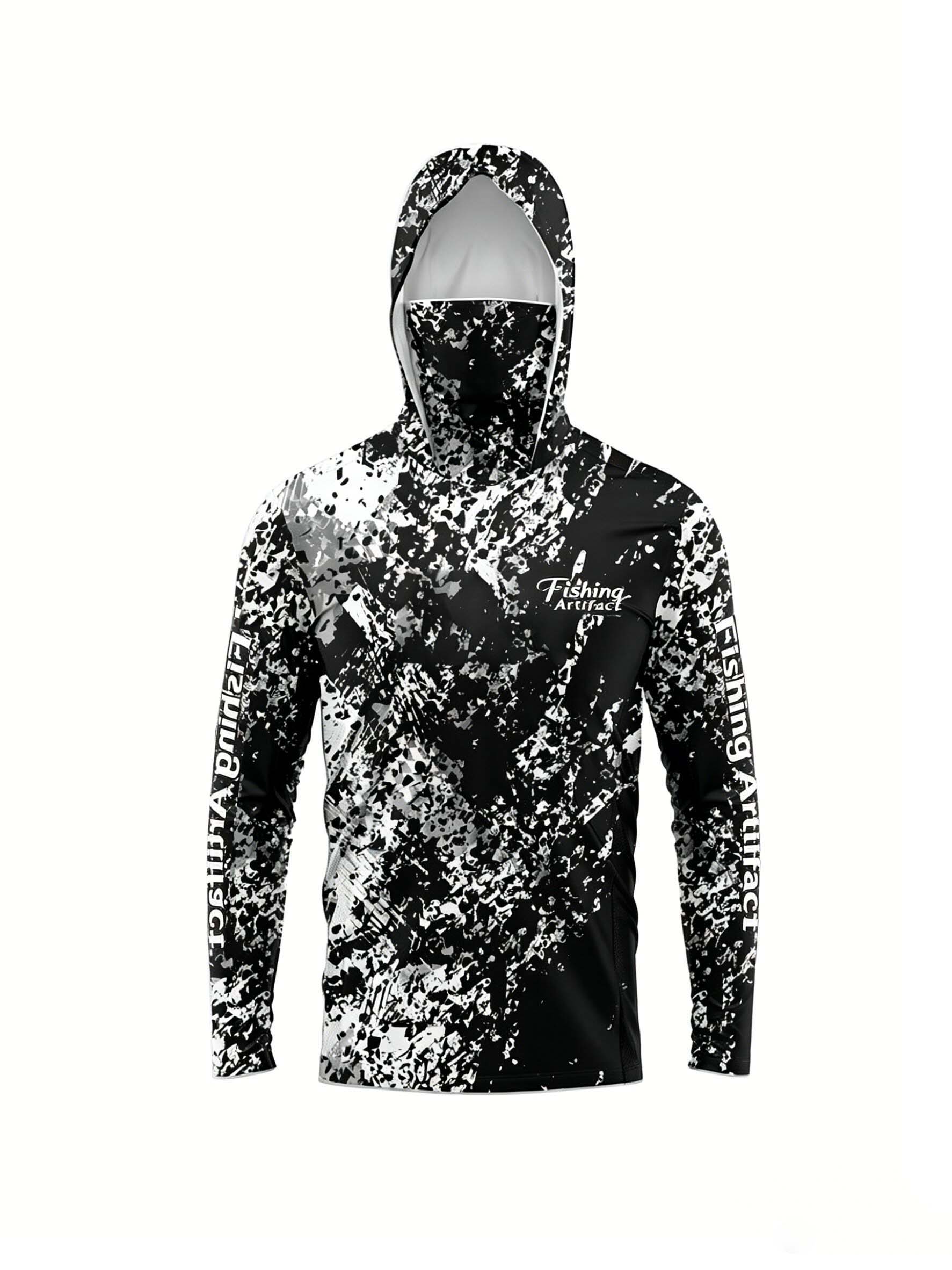 Men Summer 3D‑Printed Fishing  - đánh giá và giá 3D Printing Mask
