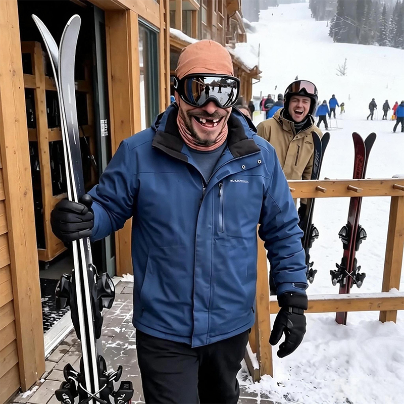 Winter Funny Old Man Ski Mask  - đánh giá và giá 3D Printing Mask